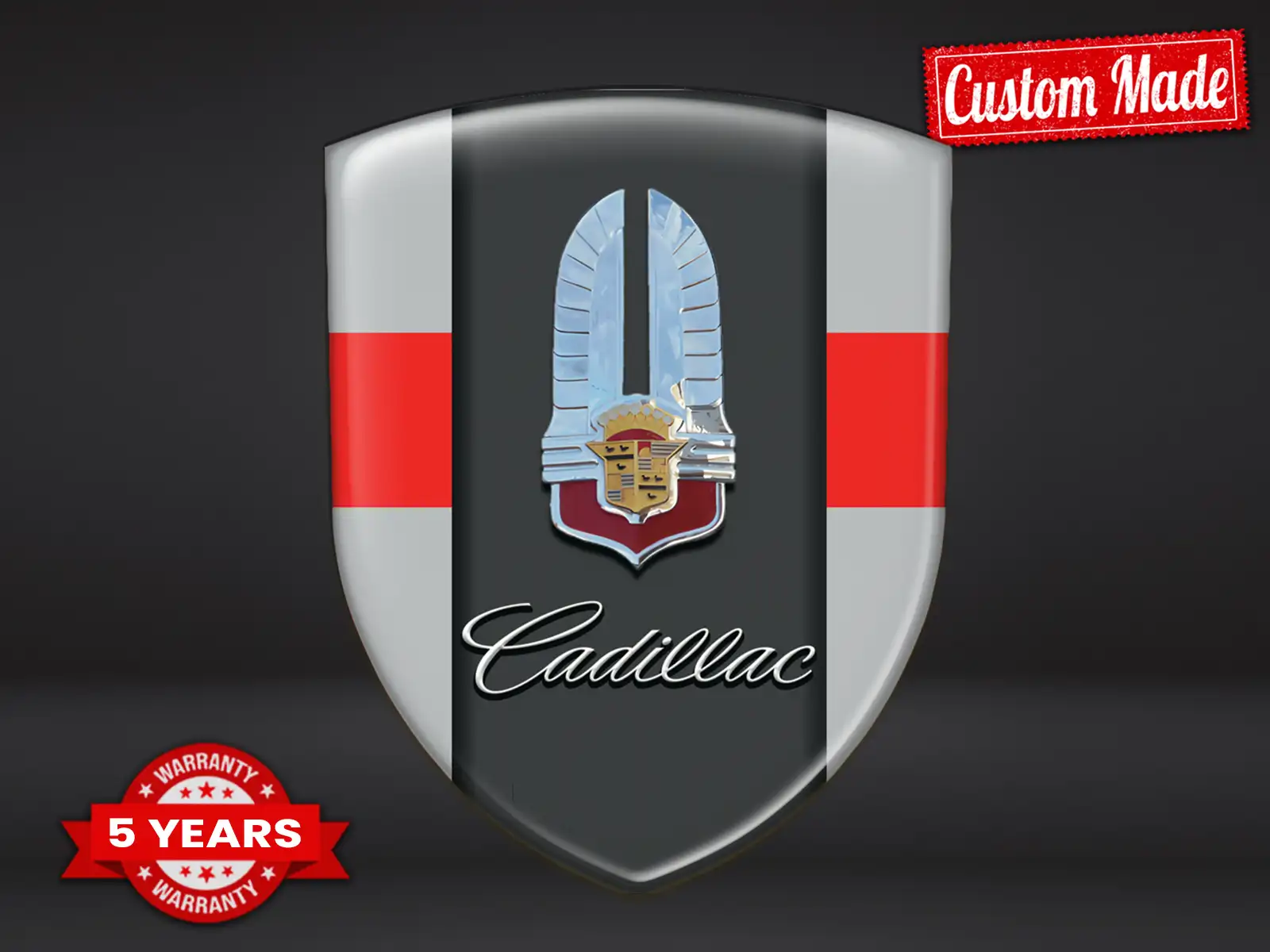 Cadillac Pegatinas Parachoques Personalizadas Resistentes Limitadas